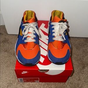 Nike Kids' Orange and Blue Sneakers
